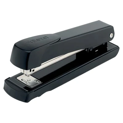 Image of Rexel Aquarius Full Strip Stapler, 25 Sheet Capacity, Uses 24/6/ and 26/6 Staples, Metal Body, Plastic Casing, Black, 2100016