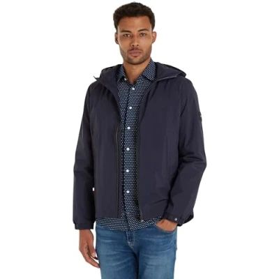 Image of Tommy Hilfiger Men&#039;s Portland Hooded Jacket Desert Sky L