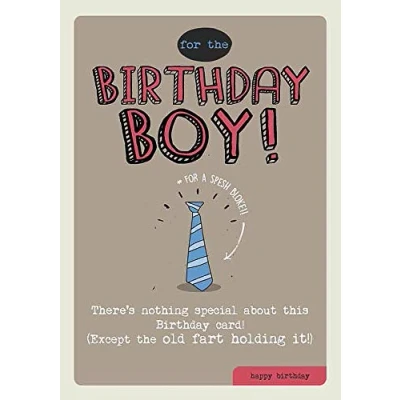 Image of Old Fart, Birthday, Greetings Card, 124x176mm