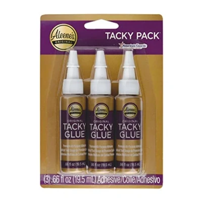 Image of Aleene&#039;s 25804 Multi Tacky Glue Gold (Pack of 3),White