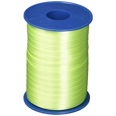 Image of C.E. Pattberg AMERICA Gift curling Ribbon lime (green), 546 yards of balloonribbon for Wrapping, 0.2 inches width, Accessories Decoration &amp; Handicrafts, Presents