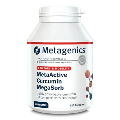 Image of MetaActive Curcumin MegaSorb 120 Capsules Metagenics