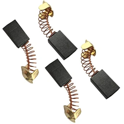 Image of SPARES2GO Carbon Brushes Set for Hitachi G23SS Disc Grinder (Pack of 4)