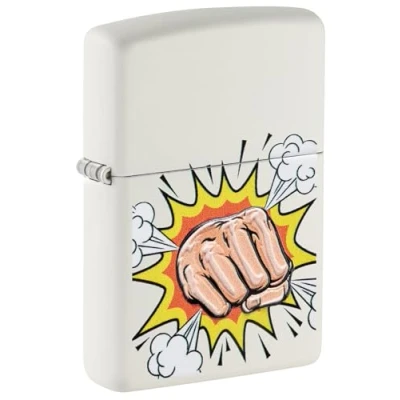 Image of Zippo Lighter, Orange Matte