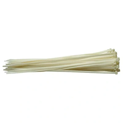 Image of Draper Cable Ties, 8.8 x 500mm, White (Pack of 100)