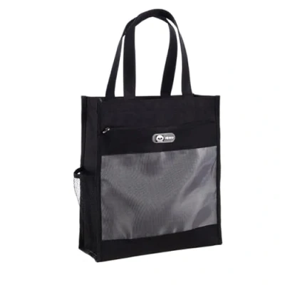 Image of A4 Document Organizer Bag School Book File Tote Portable Organiser Waterproof Zip Student Office Supplies Travel Storage Pouch with Handle for Women Men
