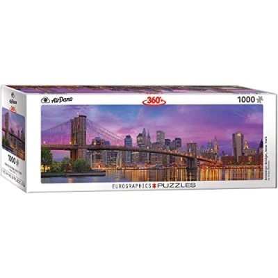 Image of EuroGraphics 6010 5301 Brooklyn Bridge New York Puzzle (1000 Piece) Jigsaw, Various