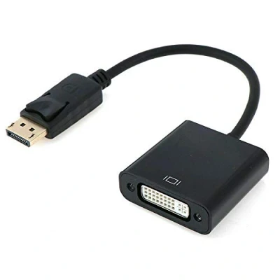 Image of Multibao Display Port DP Male to DVI D &amp; I Female Adapter Cable Converter Lead 4K HD