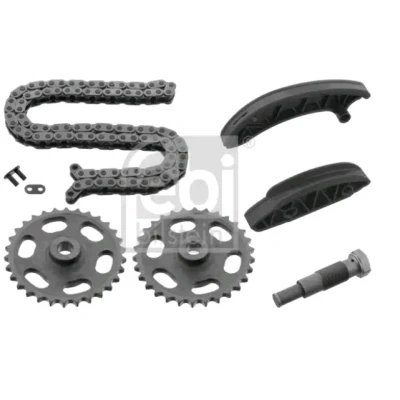 Image of 0009938276, 0009938276S3, 0009939676, 0009939676S3, 6510500000 Timing chain Kit FEBI BILSTEIN 49211 Simplex, with lock