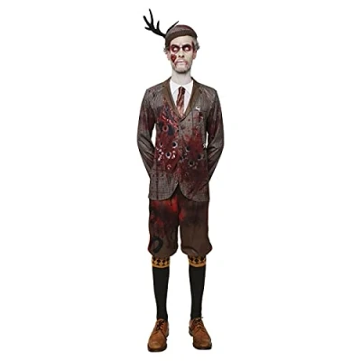 Image of Rubie&#039;s 810501STD000 Halloween Lord Gravestone Costume set Men&#039;s adult Wine Red Generic, STD