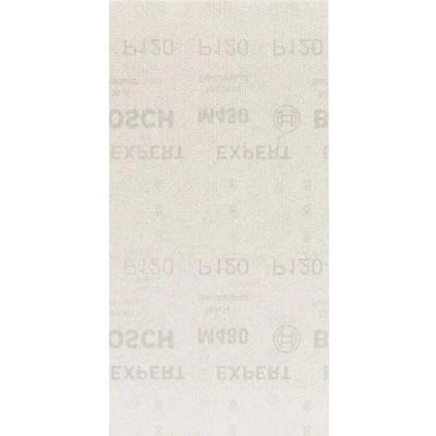 Image of Bosch Professional 10x Expert M480 Sanding Net (for Hardwood, Paint on wood, 115x230 mm, Grit 120, Accessories Orbital Sander)