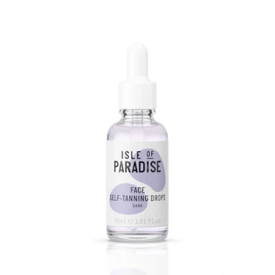 Image of Isle of Paradise Self Tanning Face Drops Dark (30 ml) Add to Skin Care Natural Ingredients &amp; Vegan