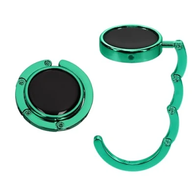 Image of kwmobile Purse Hanger for Table (Set of 2) Hook Folding Handbag Portable Bag Holder