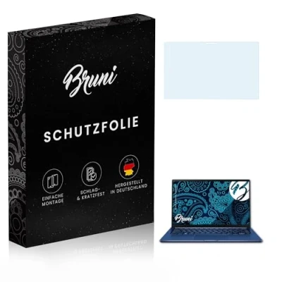Image of Bruni Screen Protector compatible with Asus ZenBook Flip 13 UX362FA Film, crystal clear Protective Film (2X)