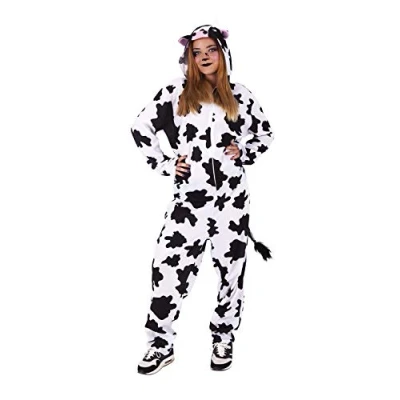 Image of Rubies S8444 Disfraz Vaca Ad Rabbit Adult Costumes, Black, One Size