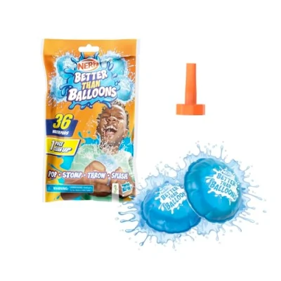 Image of Nerf Better Than Balloons Brand Water Toys 36 Pods