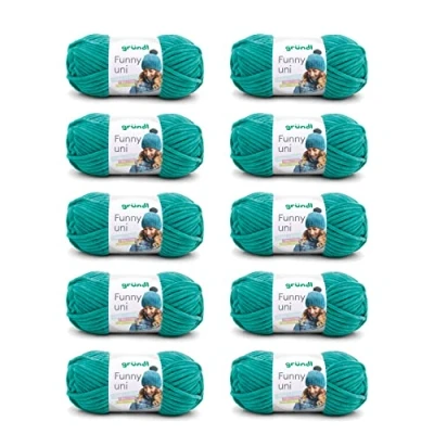 Image of Gründl Wool, Polyester, Emerald, 10 x 100 g