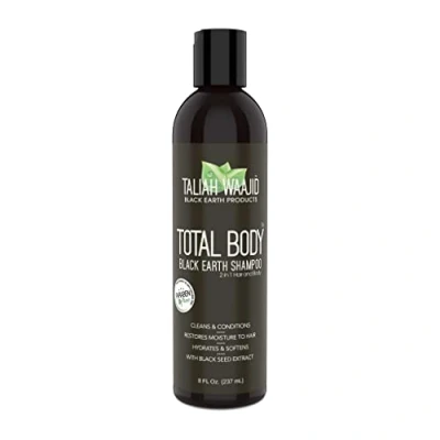 Image of Taliah Waajid Total Body Black Earth Shampoo 8oz