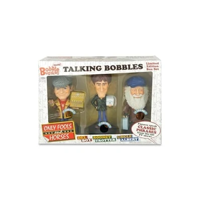 Image of Sporting Profiles Only Fools and Horses TALKING Bobblehead Bobble Head Vinyl Figure Exclusive Multipack LARGE 7 Inches Limited Edition
