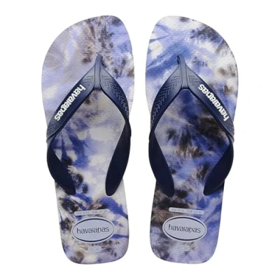 Image of Havaianas Men Surf, White/Navy/White, 7.5/8
