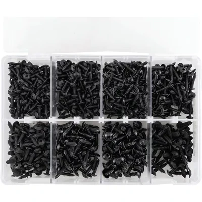 Image of Kennedy Self Tappers Pozi Black Flange Imp. Kit