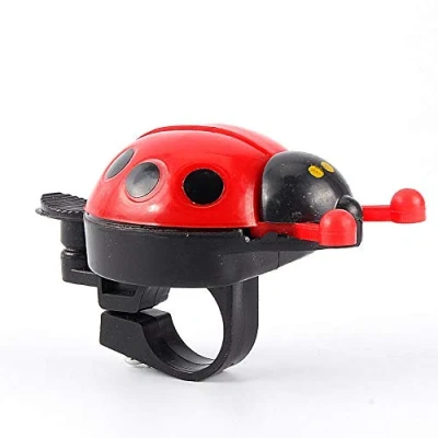 Image of Dilwe Ladybug Bell, Clear Loud Sound Bicycle Bell Ring Warning for Children Toddler Outdoor Fun