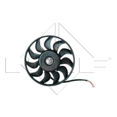 Image of 4F0959455A Cooling fan NRF 47423 280mm 12V 200W without radiator shroud AUDI: A6 C6 Avant