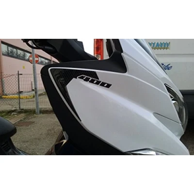 Image of labelbike 3D STICKER TANK DOOR PROTECTION Scooter compatible with BURGMAN 400 2017 2023