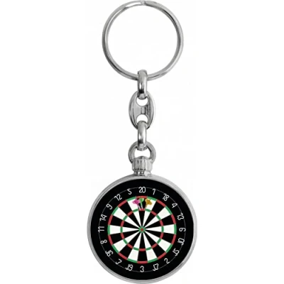 Image of Toff London Multicolour Dartboard 180 Keyring