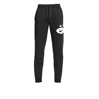Image of NIKE Boy&#039;s Sportswear Short Sleeved T Shirt, Black/White, 7 8 Years