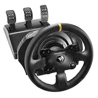 Image of Thrustmaster TX Racing Wheel Leather Edition Premium for Xbox and PC with Realistic Force Feedback