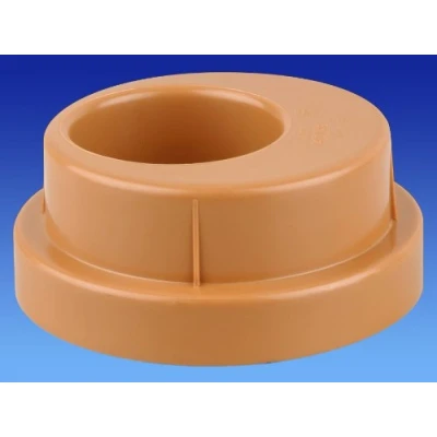Image of Wavin OSMA 4D149 Terracotta 110mm Drain Adaptor for 68mm Round downpipe