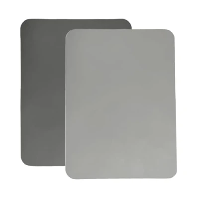 Image of SOQKEEN 2 Pack Kitchen Super Absorbent Draining Mat 16&quot;x12&quot; Dish Drying Non Slip Coffee Machine Counter for Bar Worktop (Dark &amp; Light Grey)