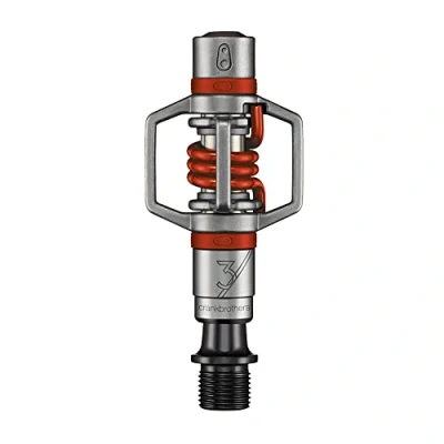 Image of Crankbrothers Eggbeater 3 Pedals, Silver with Red Spring