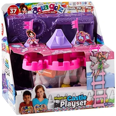 Image of John Adams Aqua Gelz Magical Castle Playset: transforms like MAGIC! Arts &amp; crafts Ages 5+