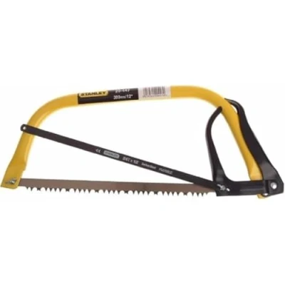 Image of Stanley 1 20 447 Hack/Bow Saw 12in, Black/Yellow
