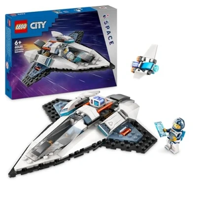 Image of LEGO City Interstellar Spaceship Toy Set, Outer Space Building Toys for 6 Plus Year Old boys, Girls &amp; Kids, With Astronaut Minifigure Imaginative Play, Birthday Gift Idea 60430