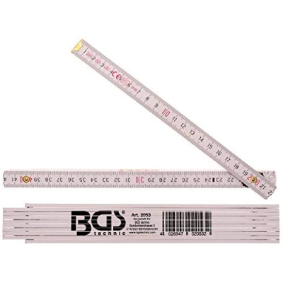 Image of BGS 2053 Wooden Folding Rule 2 m