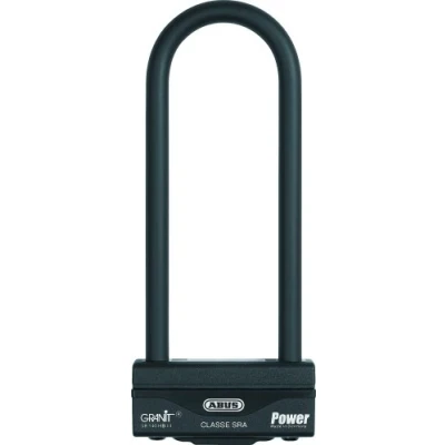 Image of ABUS U lock Granit Power 58/140HBIII Motorbike with XPlus cylinder security level 18 260 mm shackle height, black