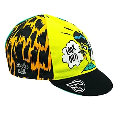 Image of Cinelli Stevie Gee Cycling Cap, Look Out, One Size