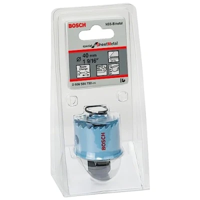 Image of Bosch Professional Hole Saw Special for Sheet Metal (for Stainless and Steel Sheets, Ø 40 mm, Accessories Drills)