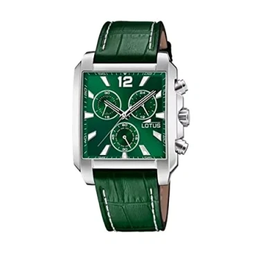 Image of Lotus Men Analogue Quartz Watch with Leather Strap 18851/3