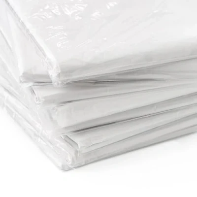 Image of Plastic Dust Sheets for Decorating Pack of 6 Polythene Sheeting Waterproof 3.6 X 2.7m (12 9ft) Floor Covering Painting Large to Cover Furniture, &amp; DIY Projects