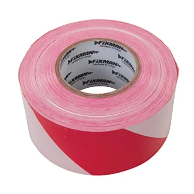 Image of Fixman Barrier Tape 70mm x 500m Red/White