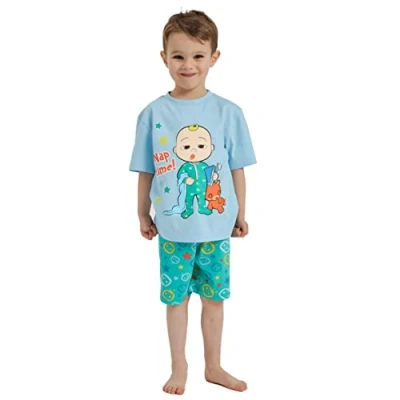 Image of Boys Cocomelon Short Pyjamas Nightwear (Cocomelon Nap Time, 2 3 Years)