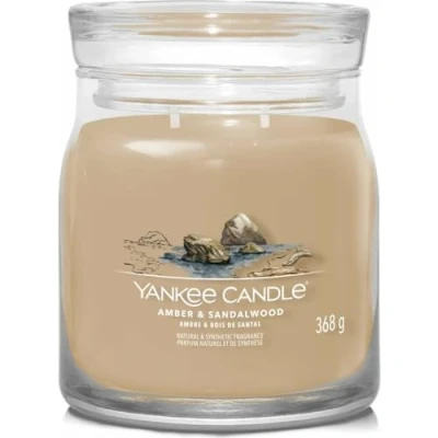 Image of Yankee Candle Signature Amber and Sandalwood Medium