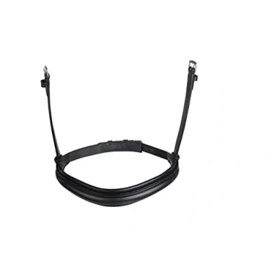 Image of Collegiate Mono Crown Cavesson Noseband, Brown, Cob