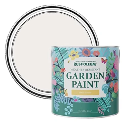 Image of Rust Oleum Purple Mould Resistant Garden Paint In Matt Finish Fleur 2.5L