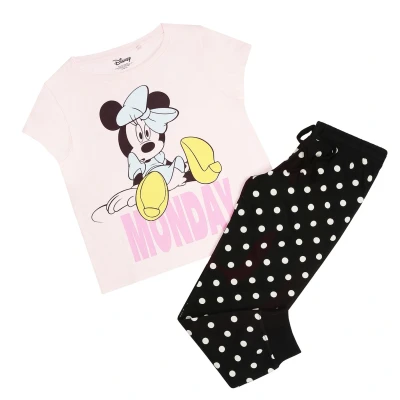 Image of Disney Women&#039;s The Orginal Mickey Pajama Set, Multi, Medium
