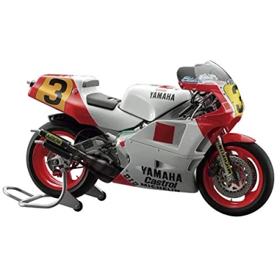 Image of Hasegawa HBK3 1:12 Scale Yamaha YZR500 1988 World Champion Eddie Lawson Model Kit
